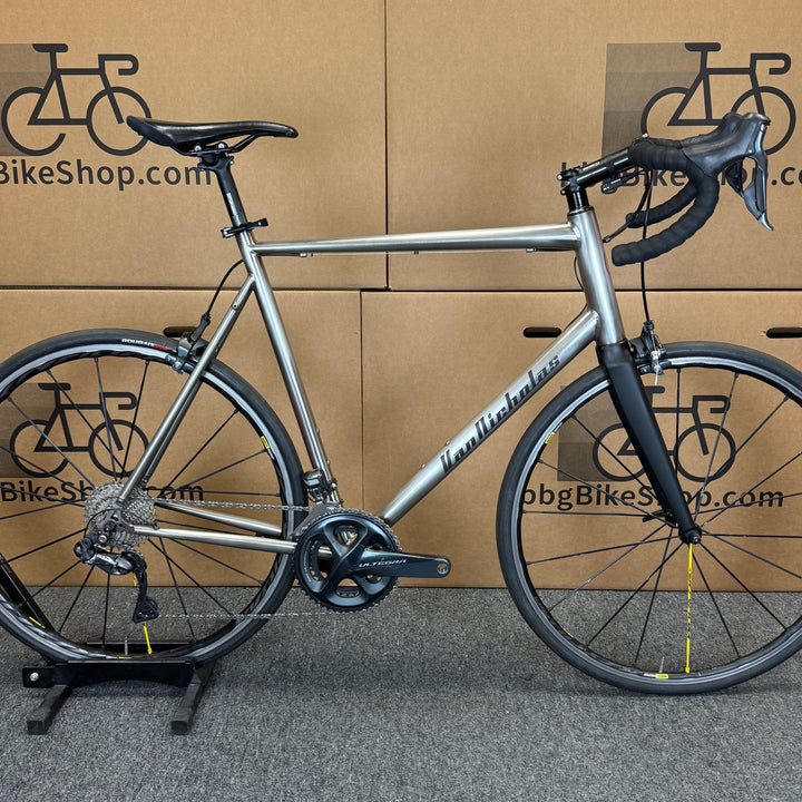 Used Van Nicholas Custom Titanium, Ultegra Di2 11-speed, Road Bike-2019, 60cm