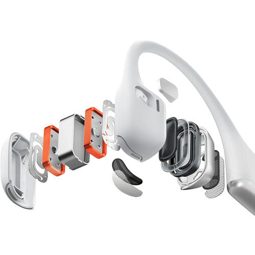 SHOKZ OpenRun Pro 2 Mini Silver, Wireless Hybrid Sports Headphones