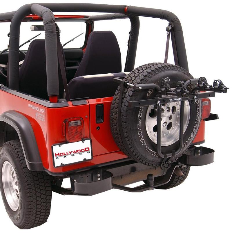 HOLLYWOOD SR-1 STRAP-ON SPARE TIRE RACK.