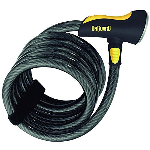 OnGuard Doberman Coil Key Cable Lock