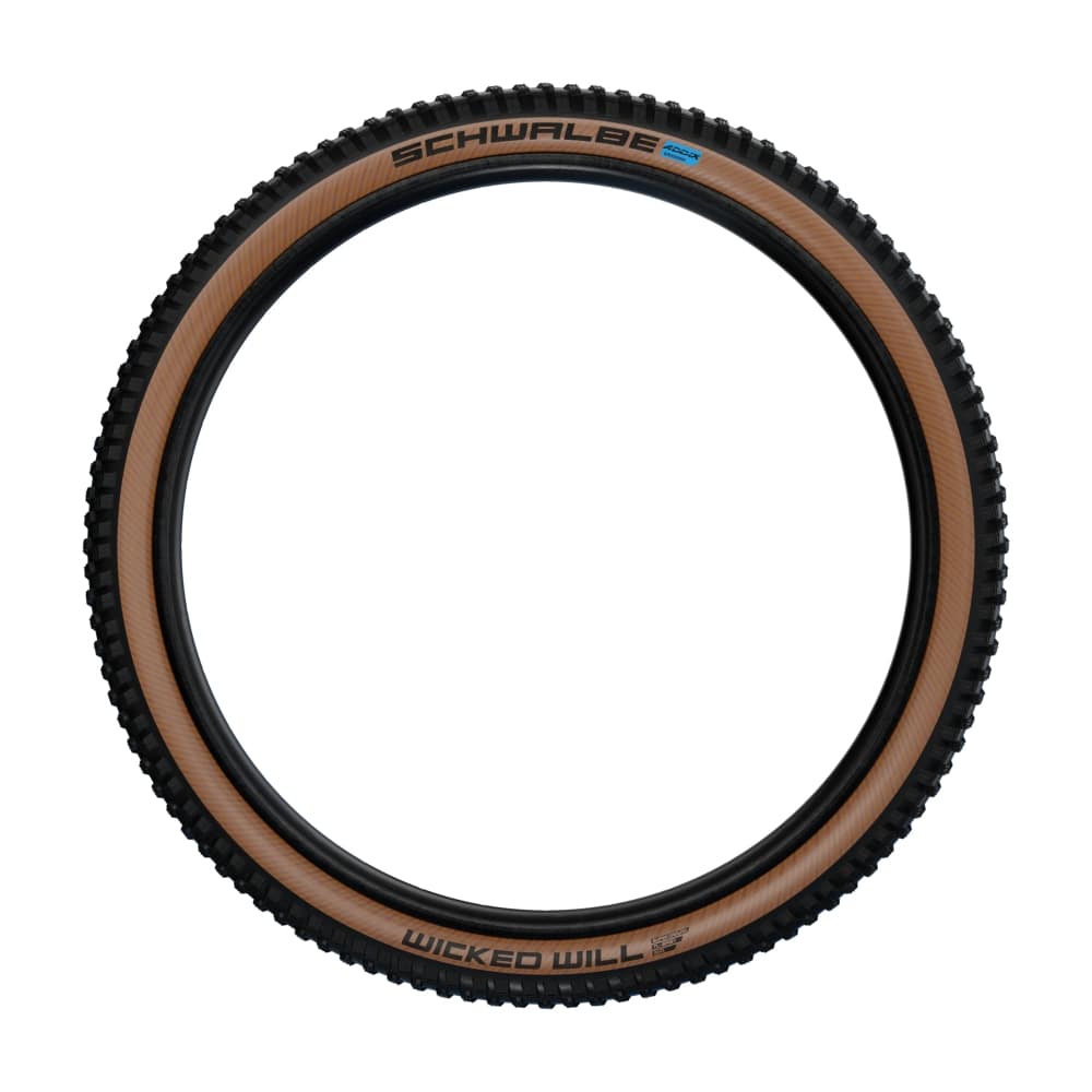 Schwalbe Wicked Will Tire, TLE, Super Ground, Addix SpeedGrip, Bronze Sidewall - 29 x 2.4
