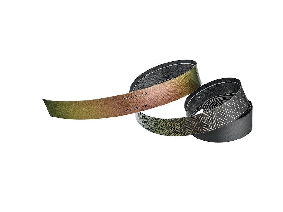 Ciclovation Leather Touch Bar Tape Chameleon Dawn Bronze