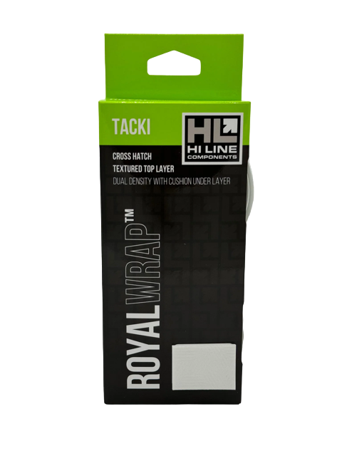 Hi Line Royal Wrap Bar Tape Tacki White