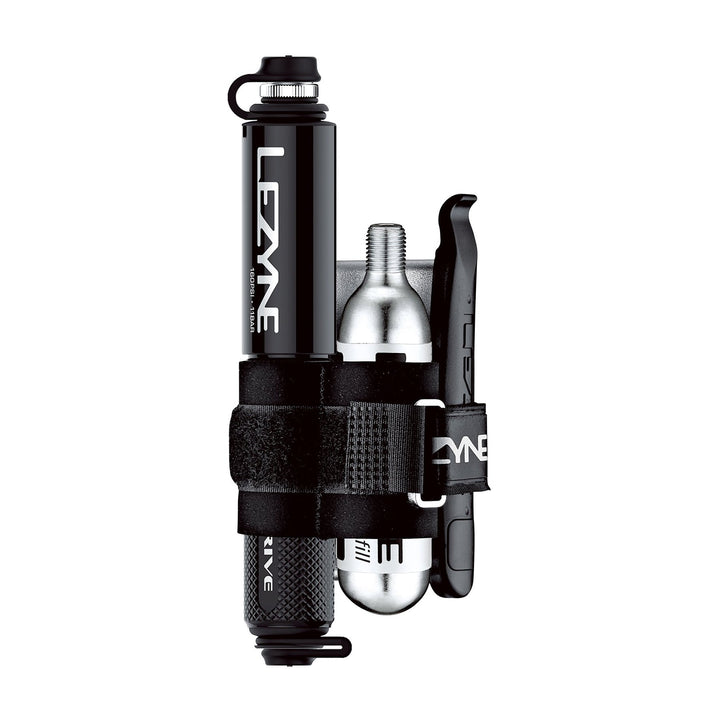 Lezyne Pocket Drive Hand Pump Loaded Kit, Black