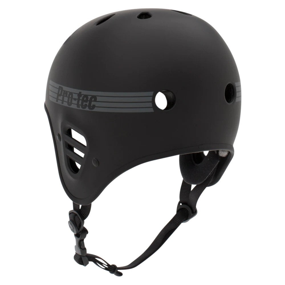 Pro-Tec Full Cut Cert Matte Black S
