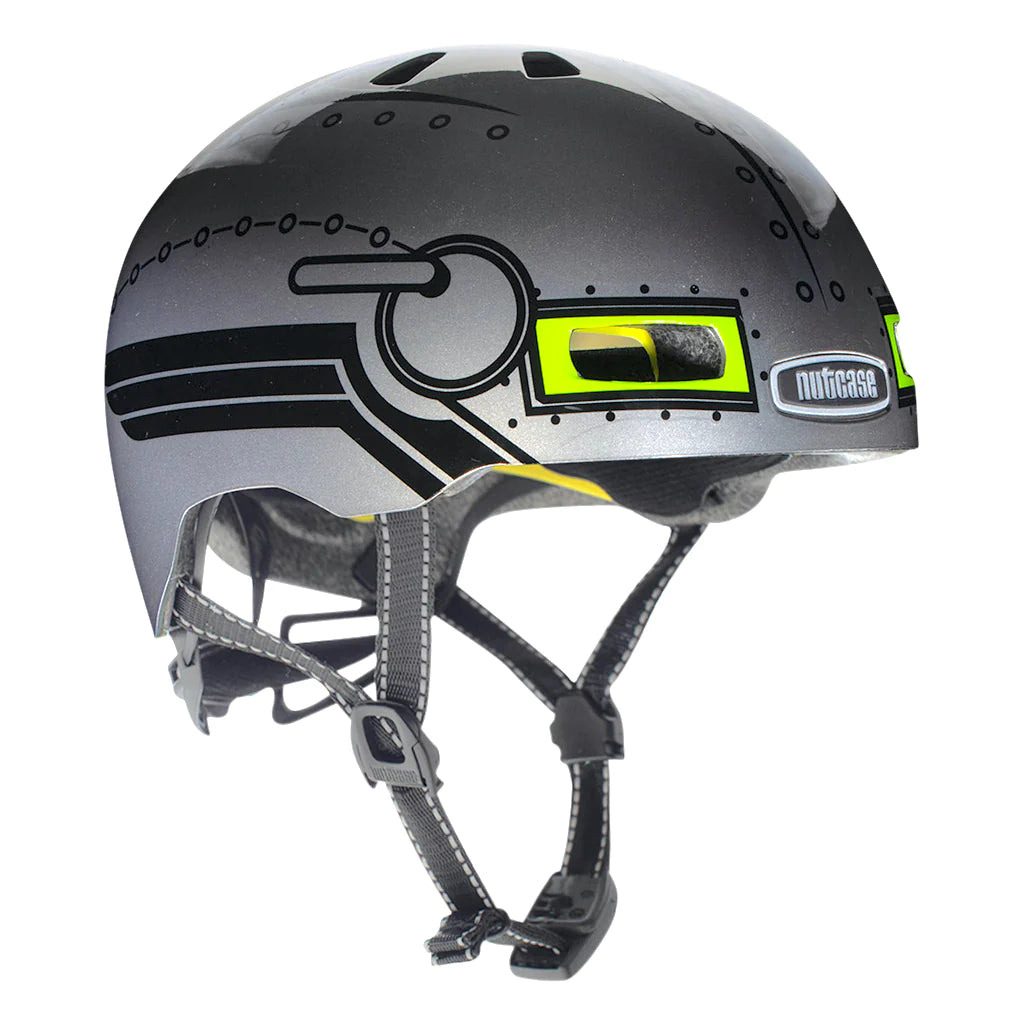 Nutcase Little Nutty MIPS Helmet Robo Boy Gloss Youth (52-56cm)
