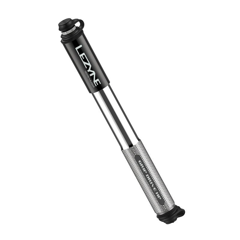 Lezyne Grip Drive HP Hand Pump, Silver Medium