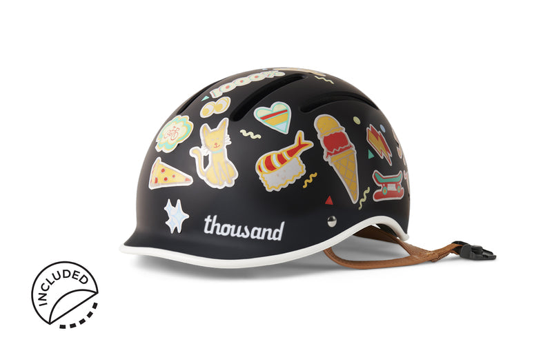 Thousand JR Kids Helmet, Carbon Black