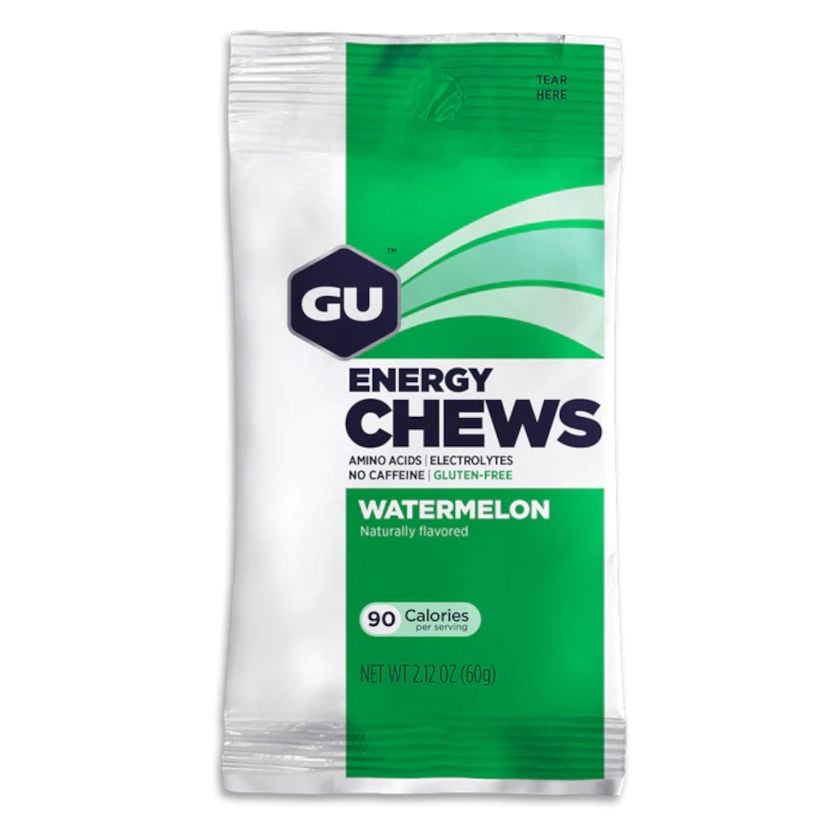GU Energy Chews 12pk Box Watermelon