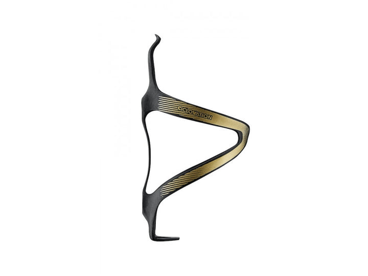 Ciclovation Premium Carbon Cage Flash Gold