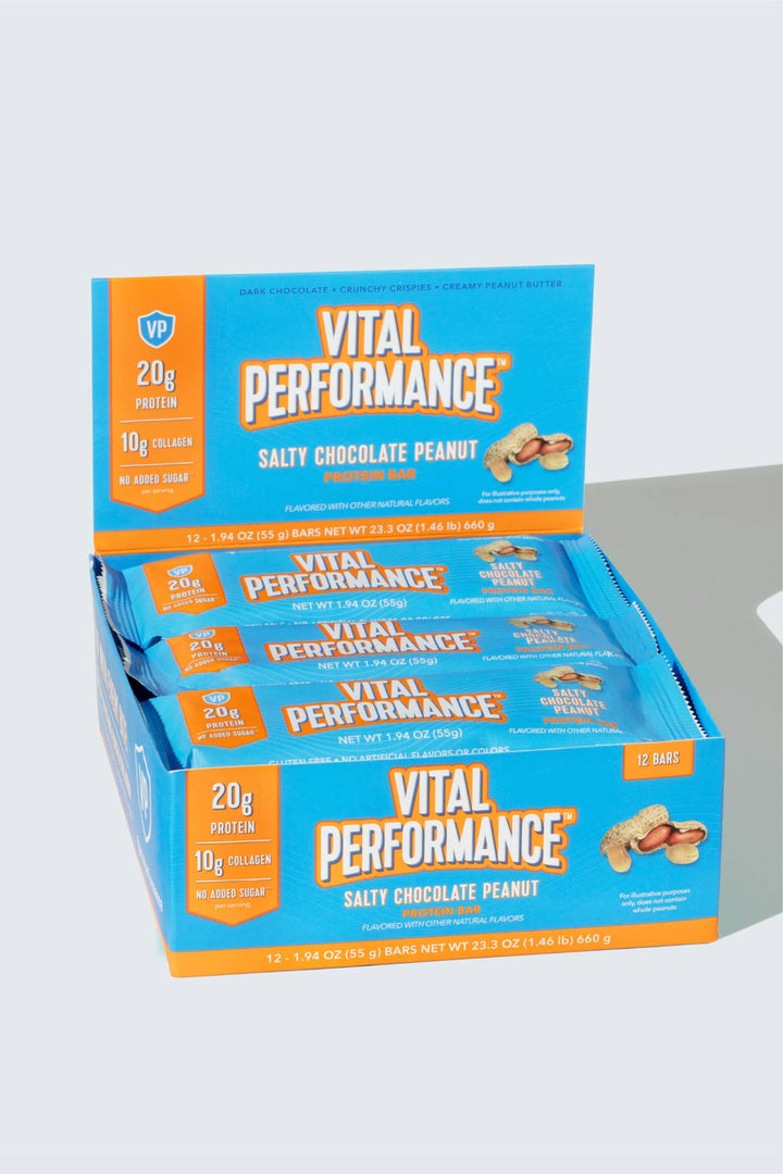 Vital Performance Protein Bar Salty Chocolate Peanut 1.94oz 12ct