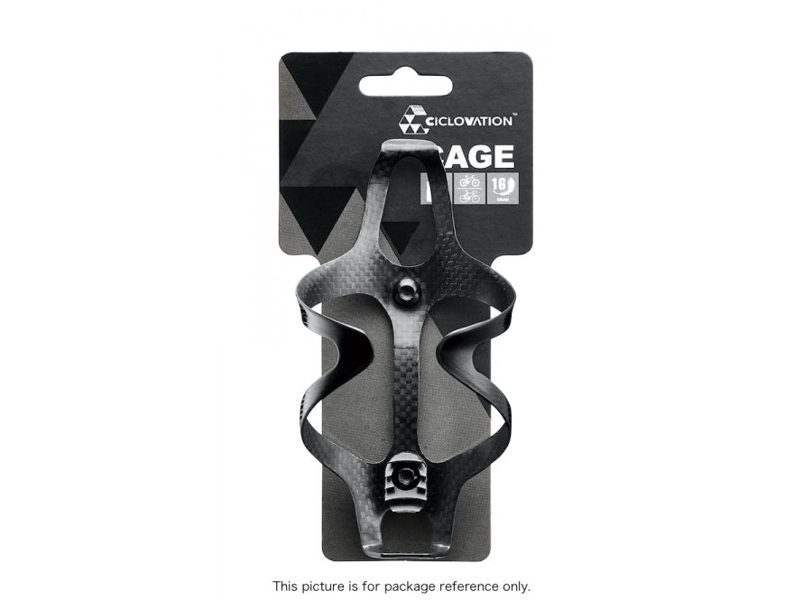 Ciclovation Premium Carbon Cage Flash Gold
