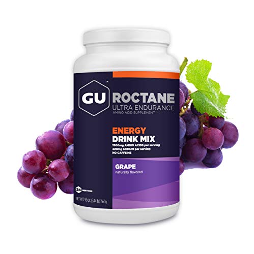 GU Roctane Energy Drink Mix 24 Serving Can Grape