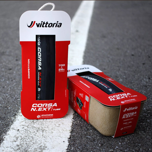 Vittoria Corsa N.EXT Tire, Clincher, Black, G2.0 - 700 x 26