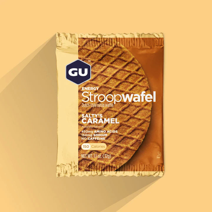 GU Energy Stroopwafel, 16 Pkt Box Salty's Caramel