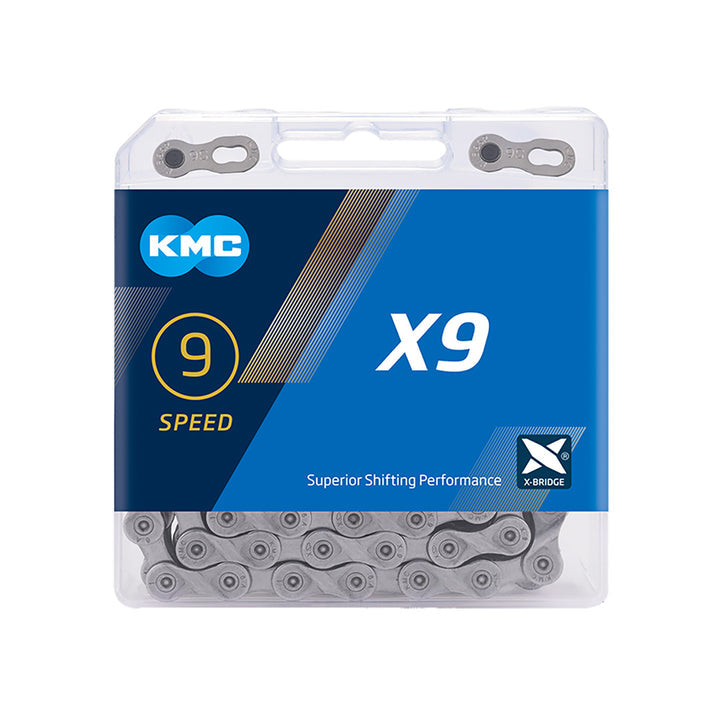 KMC X9 Speed 116L Chain Silver