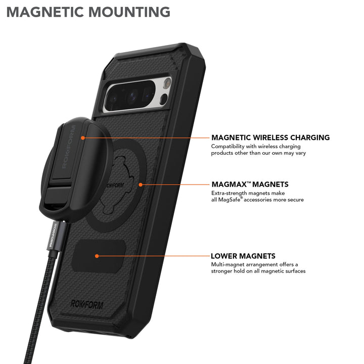 Google Pixel 8 Pro Rugged Case - Black