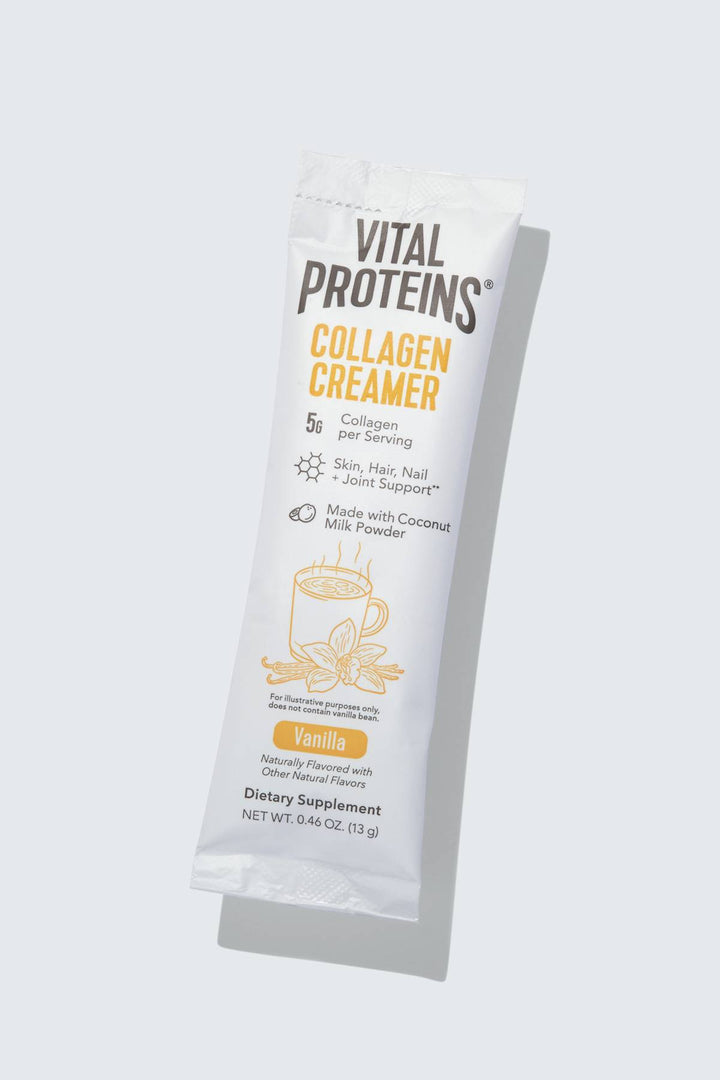 Vital Proteins Collagen Creamer Vanilla Stick Pack Box 14ct