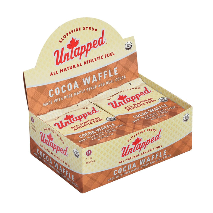 UnTapped Waffles 16ct Box Cocoa