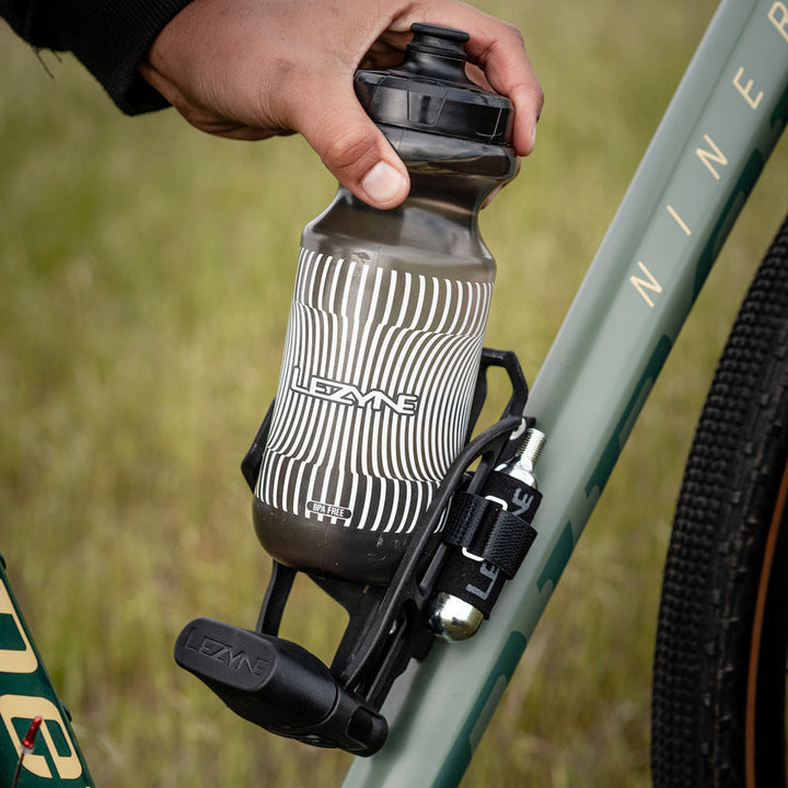 Lezyne Tubeless Flow Storage Cage Loaded