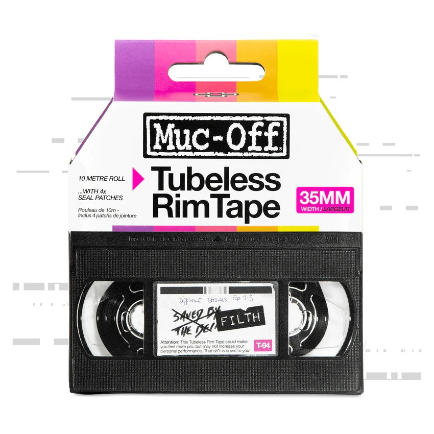 Muc-Off Rim Tape 10m Roll - 35mm (Boxed)