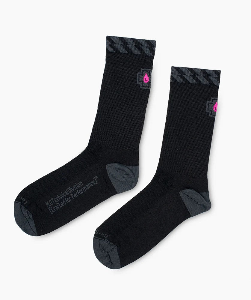 Muc-Off Tech Rider Socks - Black, US 5-6