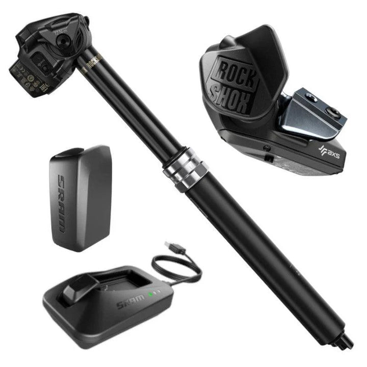 RockShox Reverb AXS Dropper Seatpost - 31.6mm, 100mm, Black, AXS Remote, A1