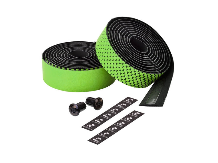 Ciclovation Leather Touch Bar Tape Fusion Neon Green