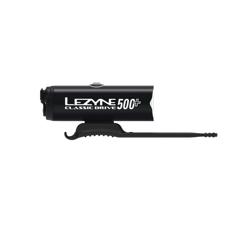 Lezyne Classic Drive 500+ Front Headlight, Satin Black