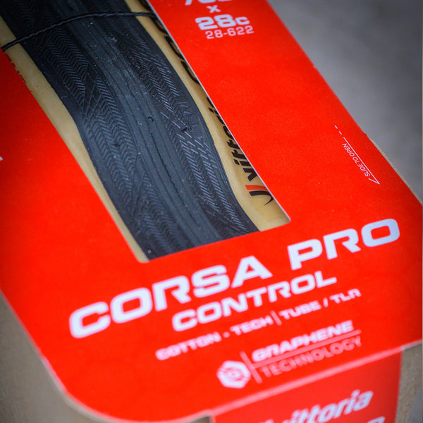 Vittoria Corsa Pro Control Tire, TLR, Black/Para, G2.0 - 700 x 26