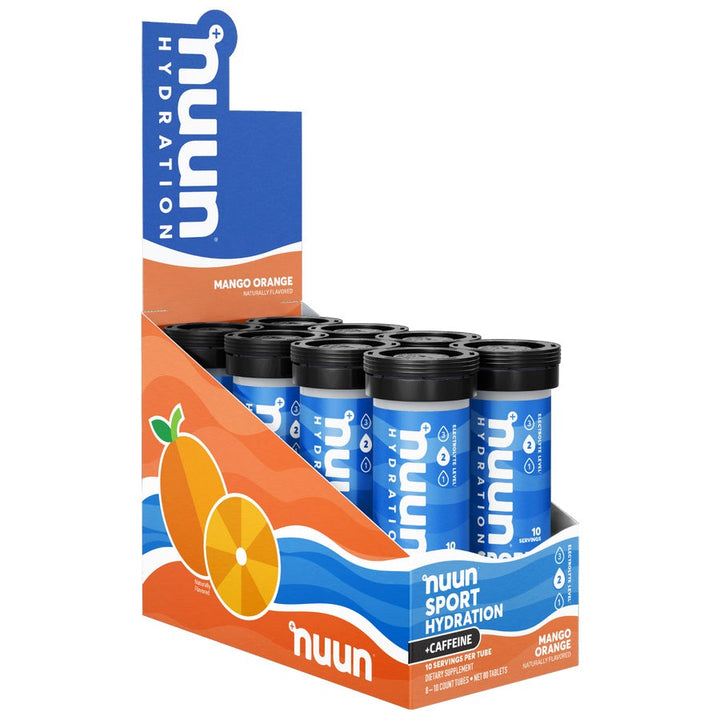 Nuun Sport 8-Pack Mango Orange + Caffeine