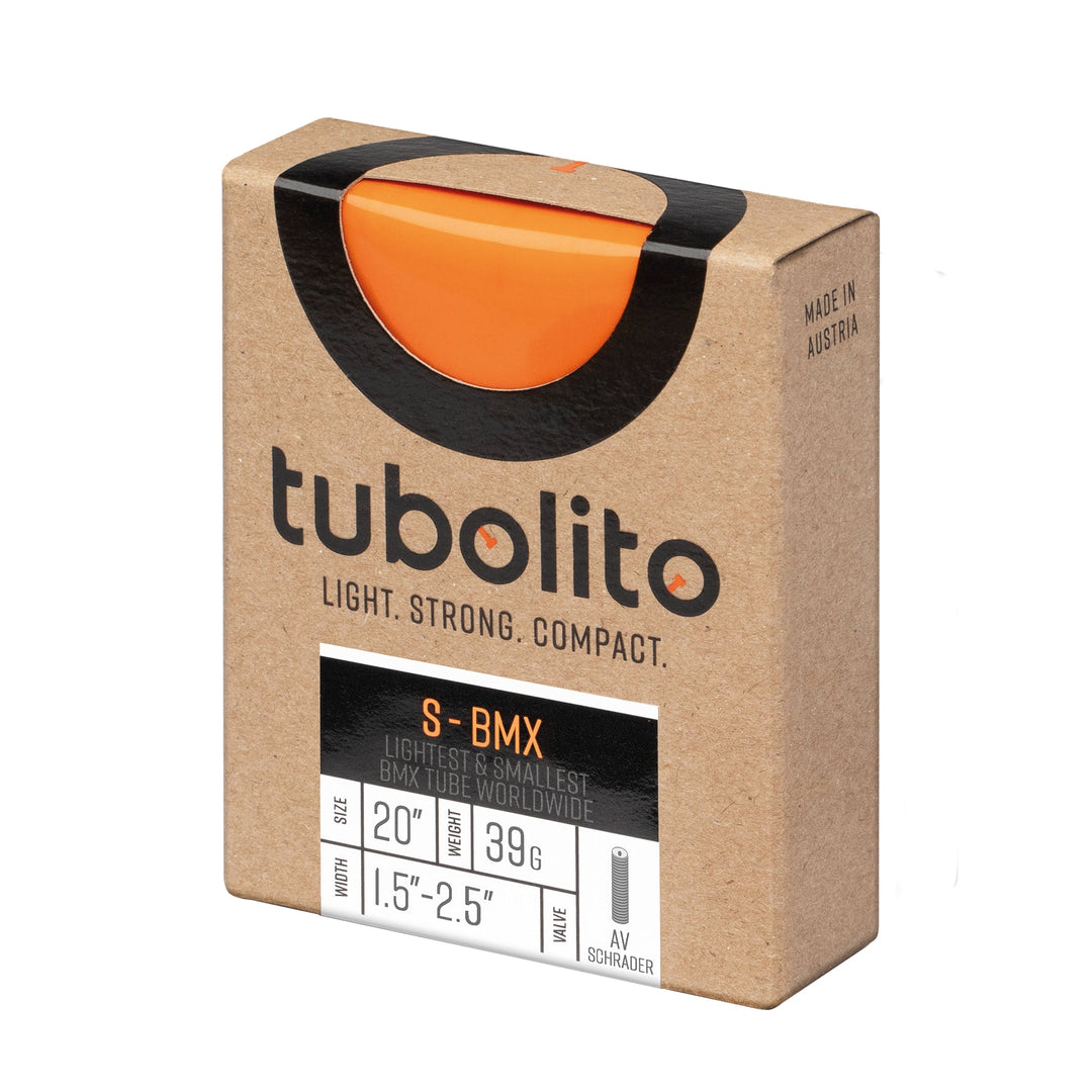 Tubolito S-Tubo BMX 20 x 1.5-2.5" Tube 40mm Shrader Orange