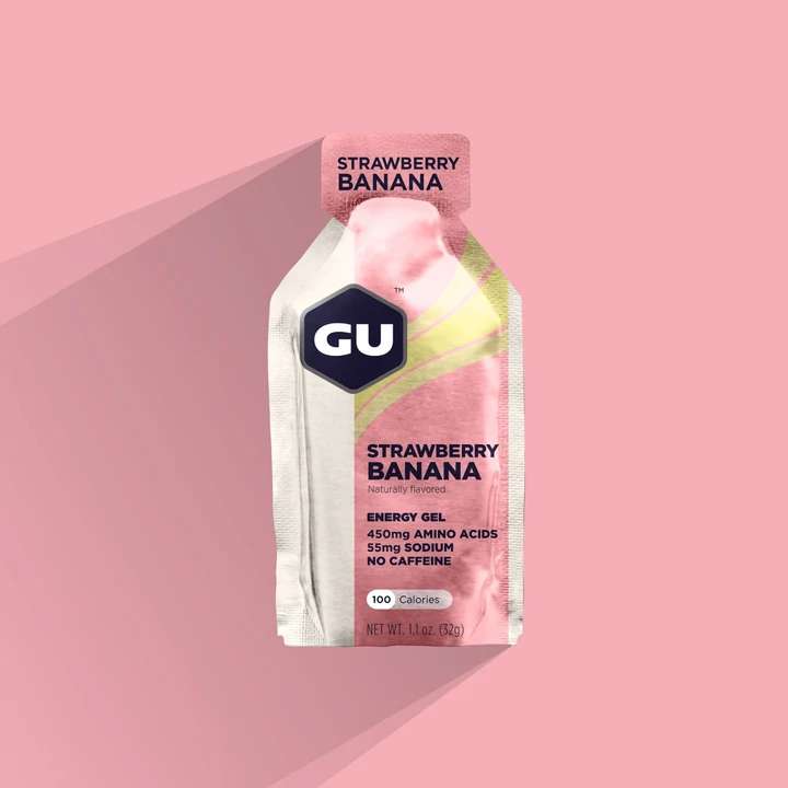 GU Energy Gels 24ct Box Strawberry Banana