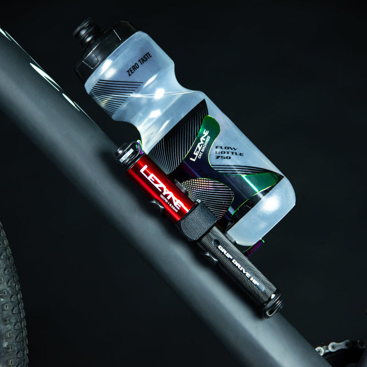 Lezyne Grip Drive HP Hand Pump, Red Medium