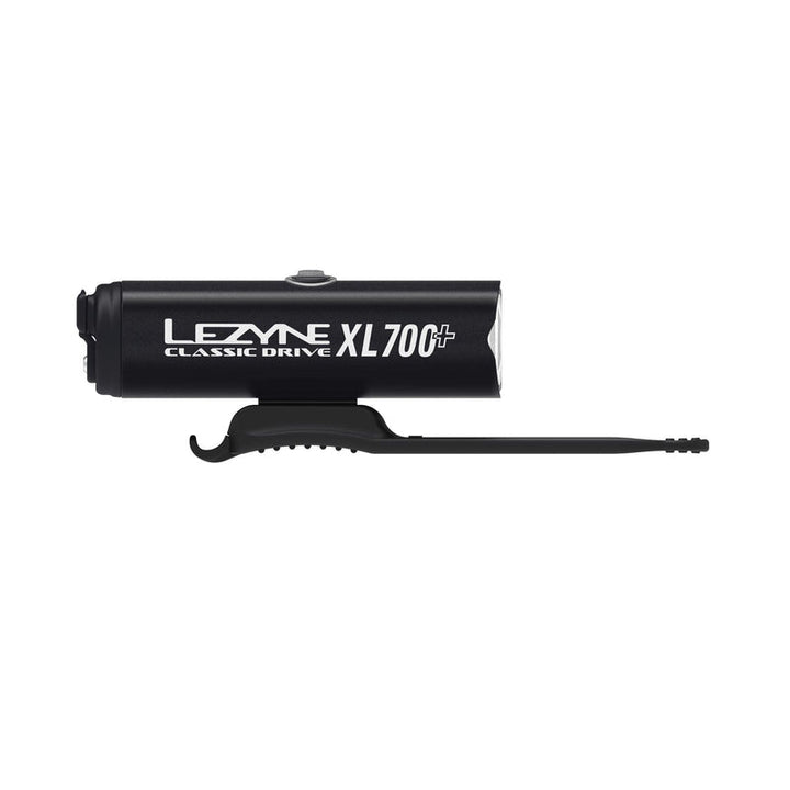 Lezyne Classic Drive XL 700+ Front Headlight, Satin Black