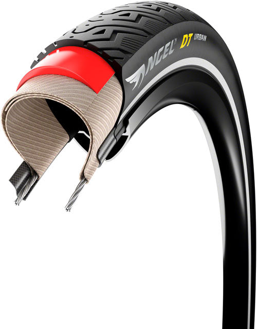 Pirelli Angel GT Urban Tire, Clincher, TT, Black/Reflective - 700 x 32