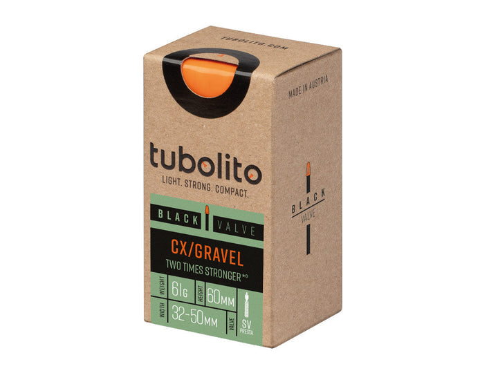 Tubolito Tubo CX/Gravel 700 x 32-50mm Tube 60mm Presta Black
