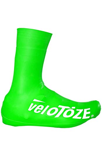 VeloToze Tall Shoe Cover Road 2.0 Viz-Green X-Large