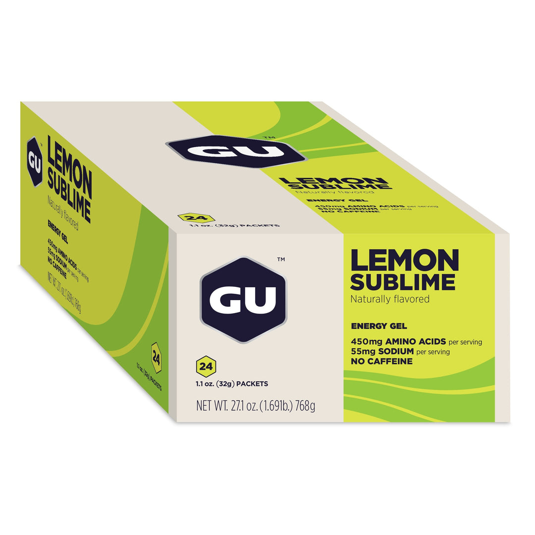 GU Energy Gels 24ct Box Lemon Sublime