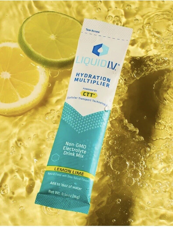 Liquid I.V. Hydration Multiplier 15ct Box Lemon Lime