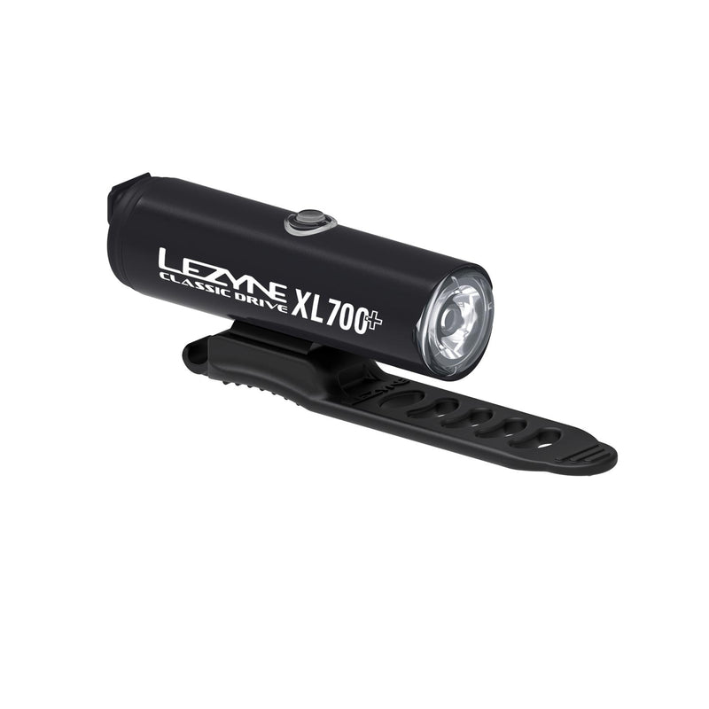 Lezyne Classic Drive XL 700+ Front Headlight, Satin Black