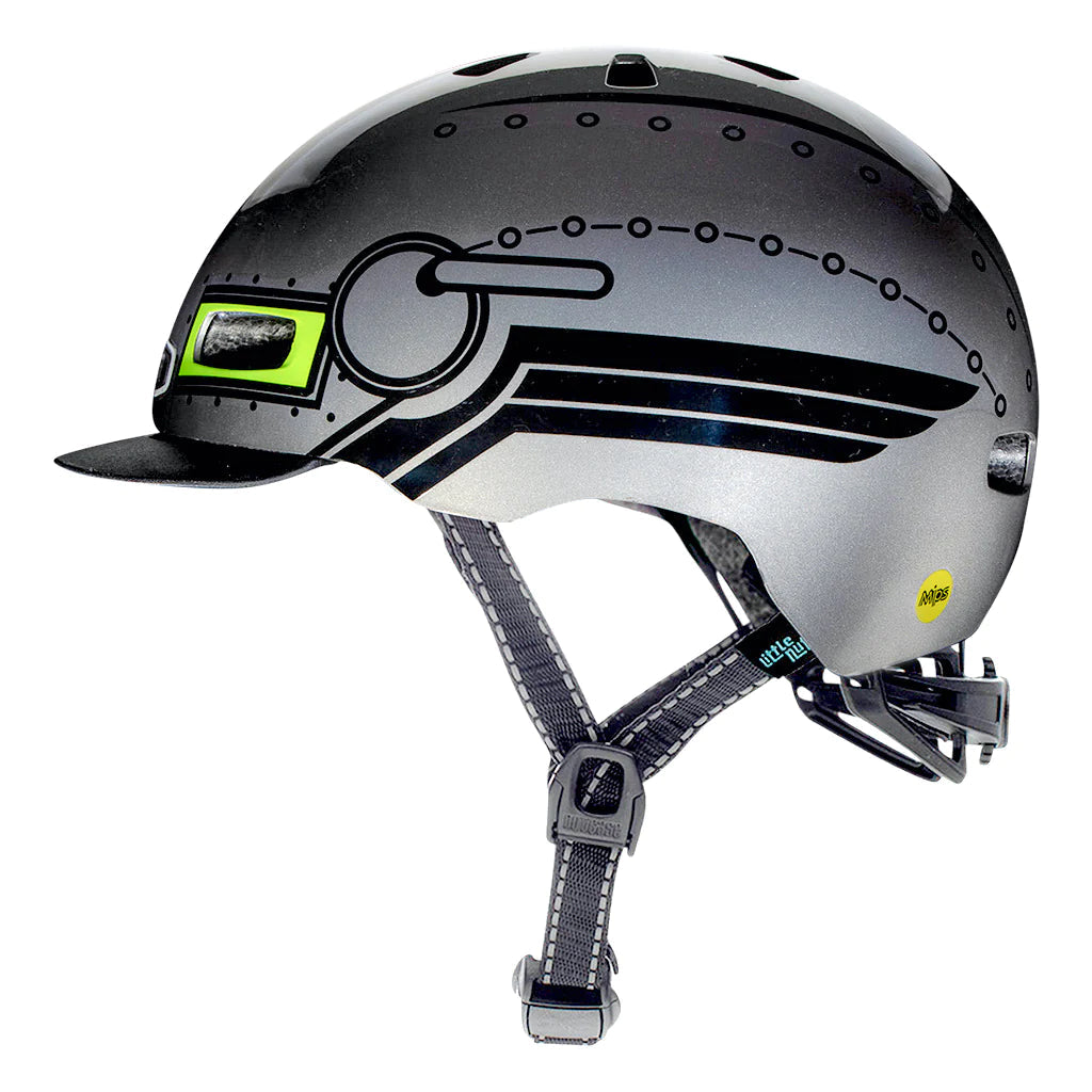 Nutcase Little Nutty MIPS Helmet Robo Boy Gloss Youth (52-56cm)
