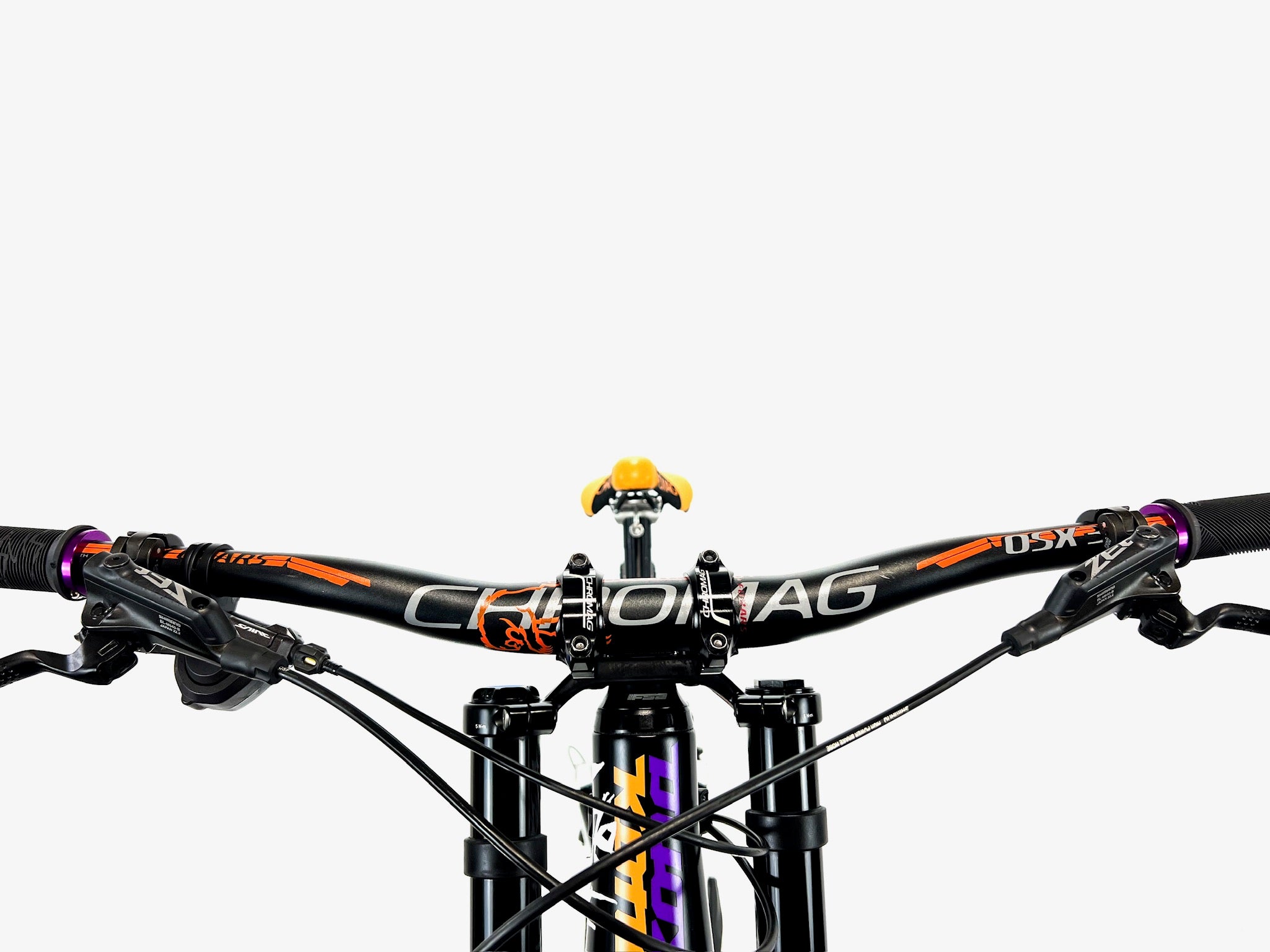 Downhill mountain outlet bike handlebars