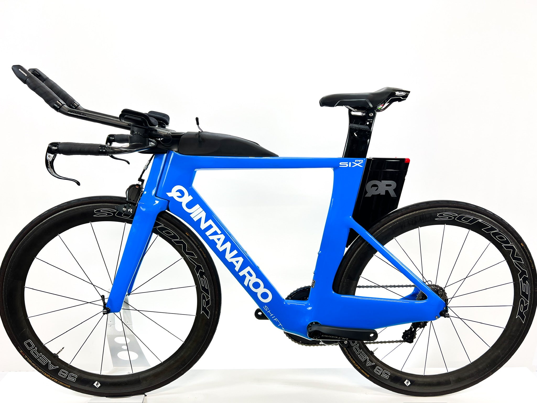 2019 Quintana Roo PRSix, 11-Speed Ultegra Di2, Carbon Fiber Triathlon Bike, 54cm