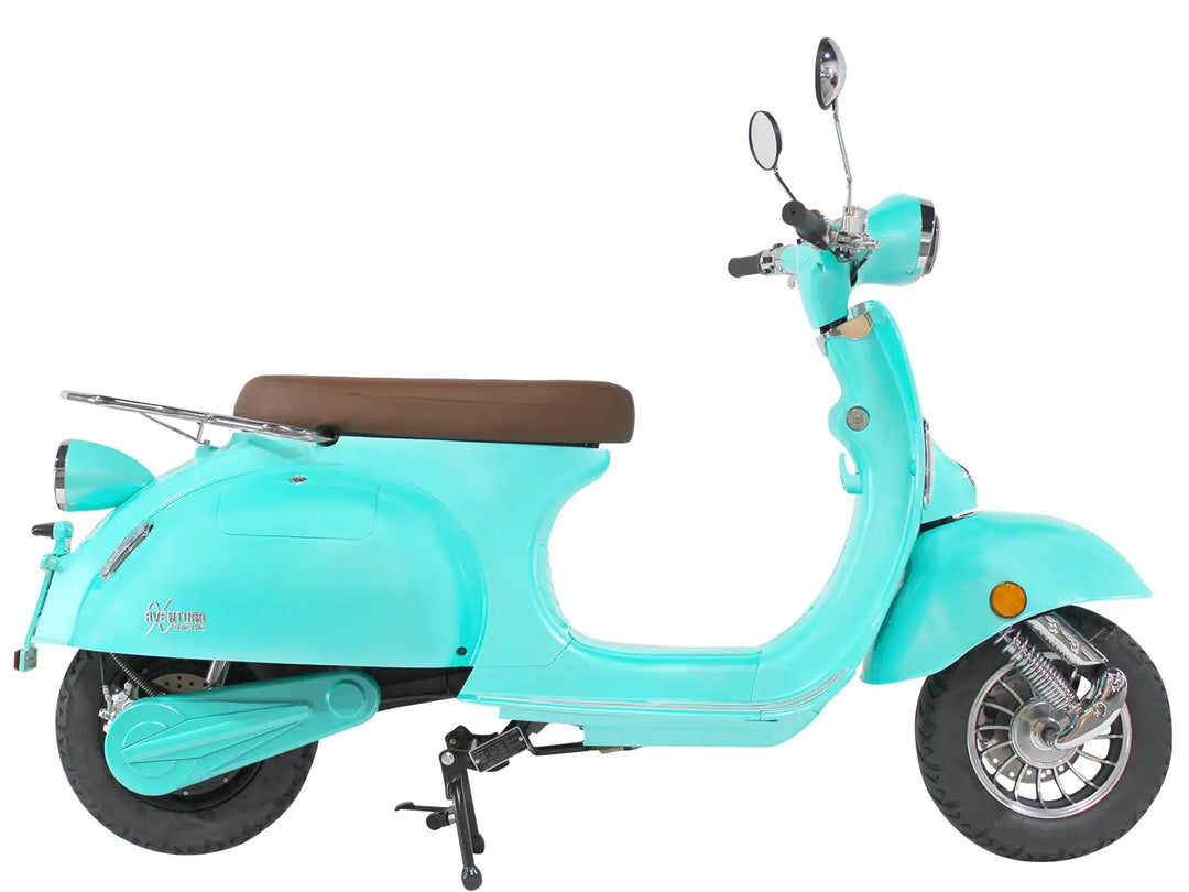 Aventura-X EV29 Electric Scooter Moped, Street Legal, 30mph, up to 70-mile range