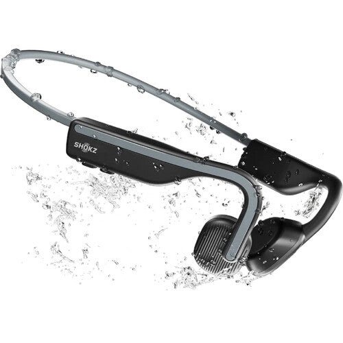 SHOKZ OpenMove Grey, Wireless Hybrid Sports Headphones