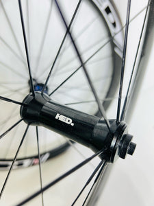 HED 4, Carbon Fiber Wheelset, Clincher, Rim Brakes, 50mm