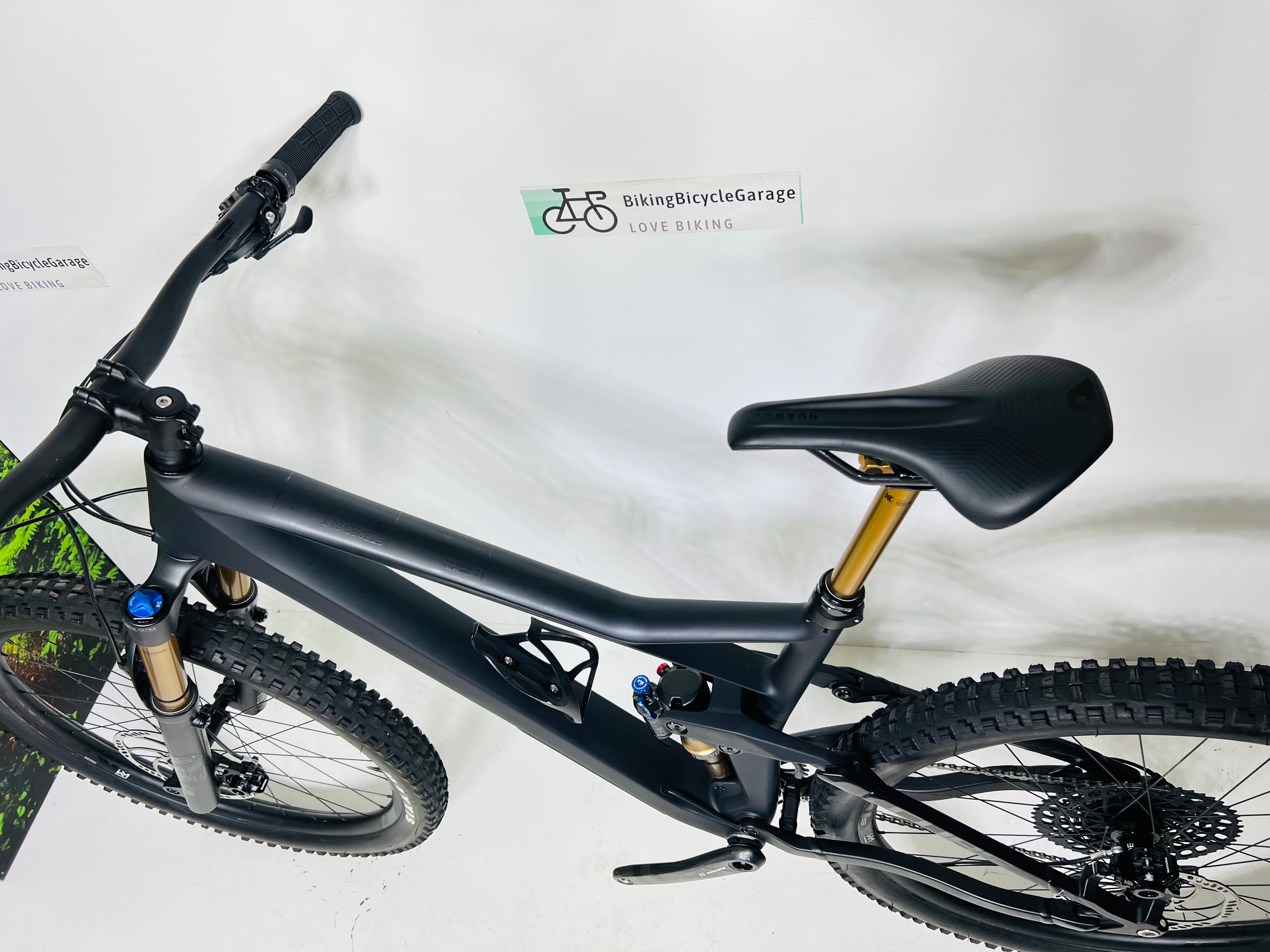 2022 Cube Stereo 140 HPC SLT Carbon Mountain Bike - Large, 12-Speed GX
