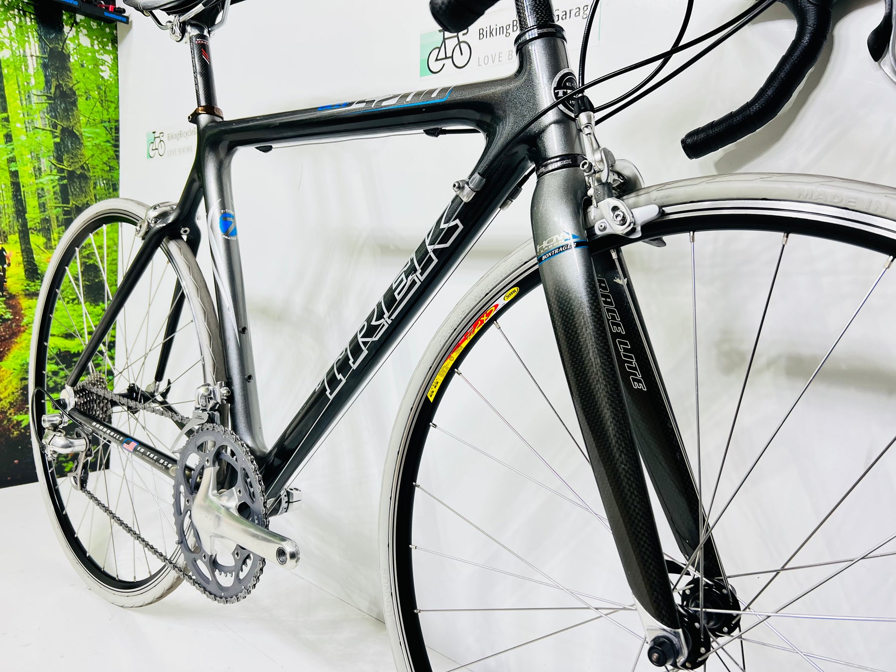 Trek 5200 Carbon Fiber Road Bike 54 cm BikingBicycleGarage