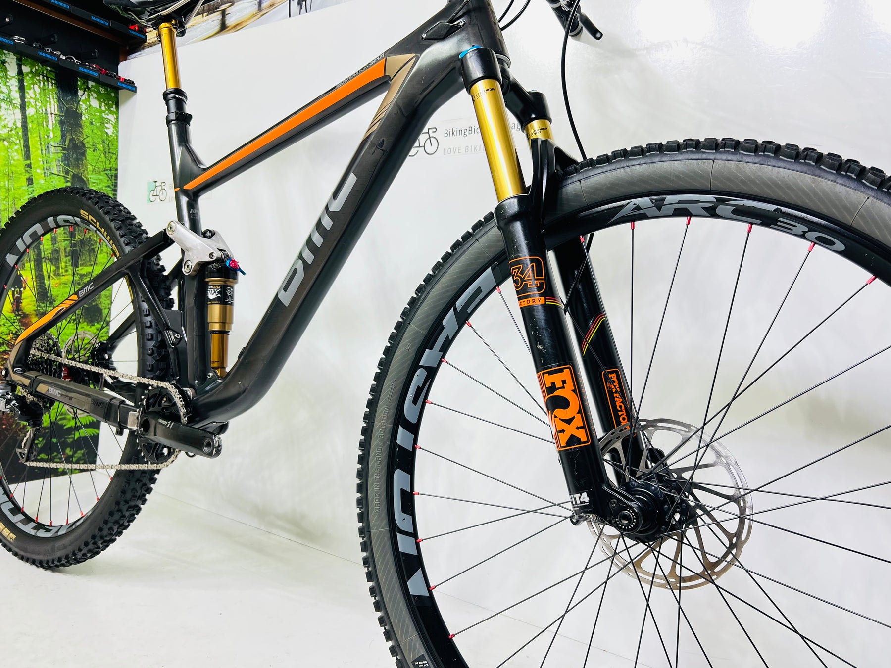 Used BMC SpeedFox SF01 Carbon Fiber Mountain Bike 2015 XL XX1 BikingBicycleGarage